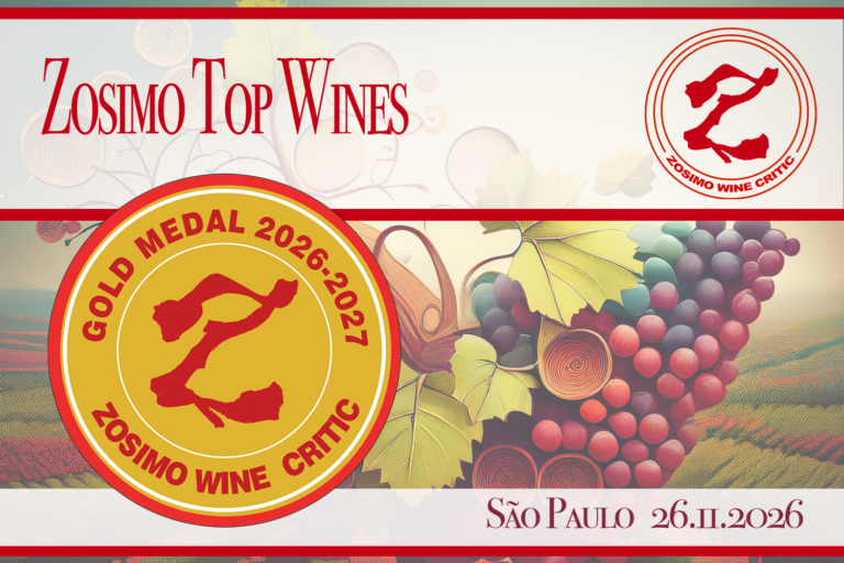 Zosimo Top Wines – Brasil – Hotel Ca ‘d’Oro São Paulo – 26 de Novembro 2026